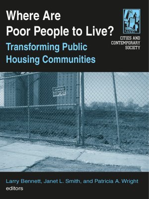 cover image of Where Are Poor People to Live?
